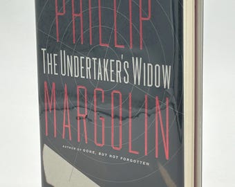 ONDERTEKEND The Undertaker's Widow door Phillip Margolin vintage eerste editie hardcover mysterieboek 1998