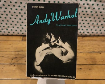 Andy Warhol: Films and paintings  by Peter Gidal -paperback