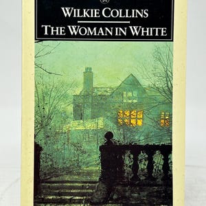 The Woman in White by Wilkie Collins vintage paperback book 1987