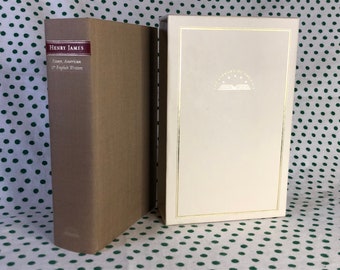 Henry James essays, american & english writers -Library of America hardcover with slipcase
