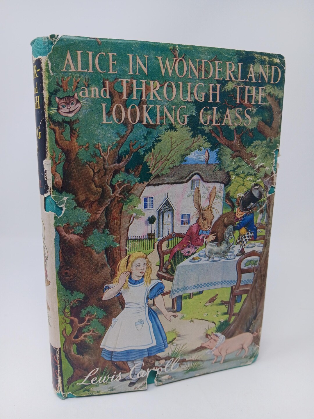 Alice in Wonderland and Through the Looking Glass Vintage Hardcover - Etsy