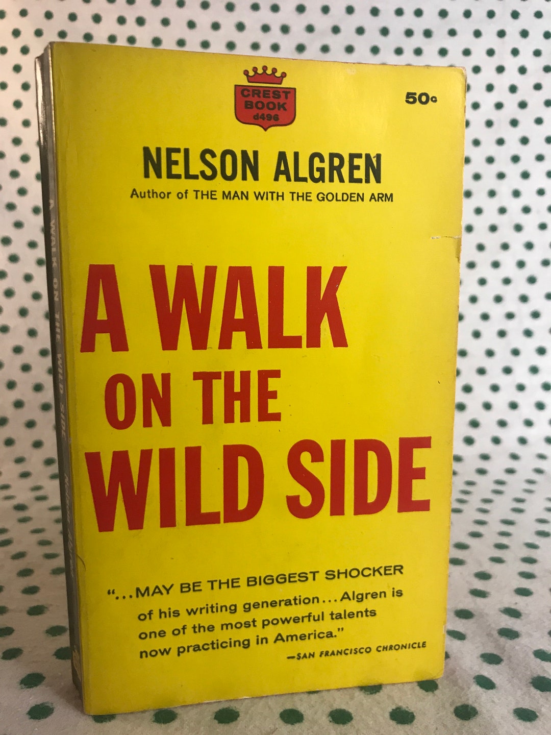 A Walk on the Wild Side by Nelson Algren Vintage Paperback - Etsy