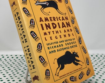 Indianische Mythen und Legenden ausgewählt und bearbeitet von Richard Erdoes & Alfonso Ortiz Vintage Softcover