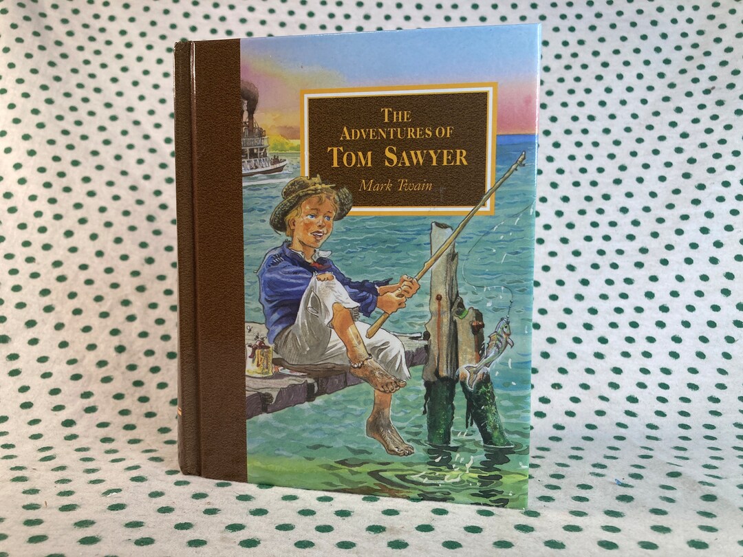 The Adventures of Tom Sawyer by Mark Twain Hardcover - Etsy