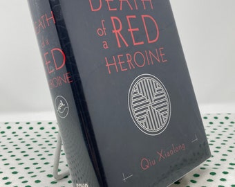 SIGNIERTER Death of a Red Heroine von Qiu Xiaolong 1. Auflage im Vintage-Hardcover