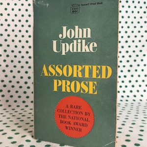 Assorted Prose by John Updike vintage paperback