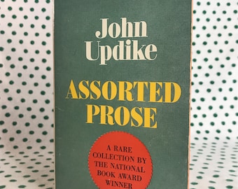 Assorted Prose by John Updike vintage paperback