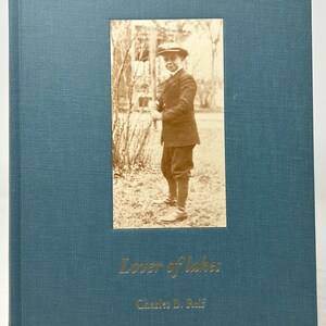El amante de los lagos, de Charles B. Reif, libro de tapa dura vintage