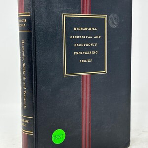 Mcgraw-hill Electrical and Electronic Engineering Series Vintage