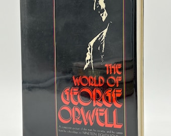 Świat George'a Orwella pod redakcją Miriam Gross, pierwsze wydanie, twarda oprawa, rocznik 1971