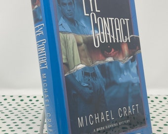 SIGNED Eye Contact by Michael Craft 1st Edition vintage hardcover