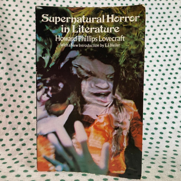 Supernatural Horror in Literature H.P. Lovecraft vintage paperback 1973