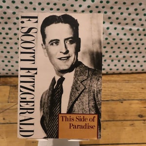 F Scott Fitzgerald -this side of paradise -paperback