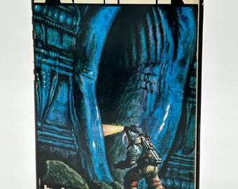 Alien di Alan Dean Foster, edizione vintage del Book Club, libro di fantascienza con copertina rigida del 1979