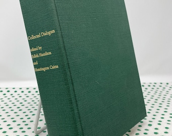 Plato Collected Dialogues edited by Edith Hamilton and Huntington Cairns vintage hardcover