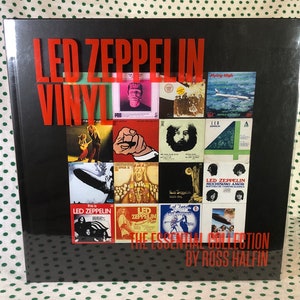 Led Zeppelin Vinyl the essential collection by Ross Halfin Hardcover