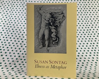 Illness as Metaphor by Susan Sontag vintage softcover