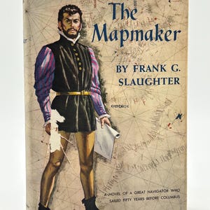 Kartmakaren av Frank G. Slaughter vintage inbunden bok