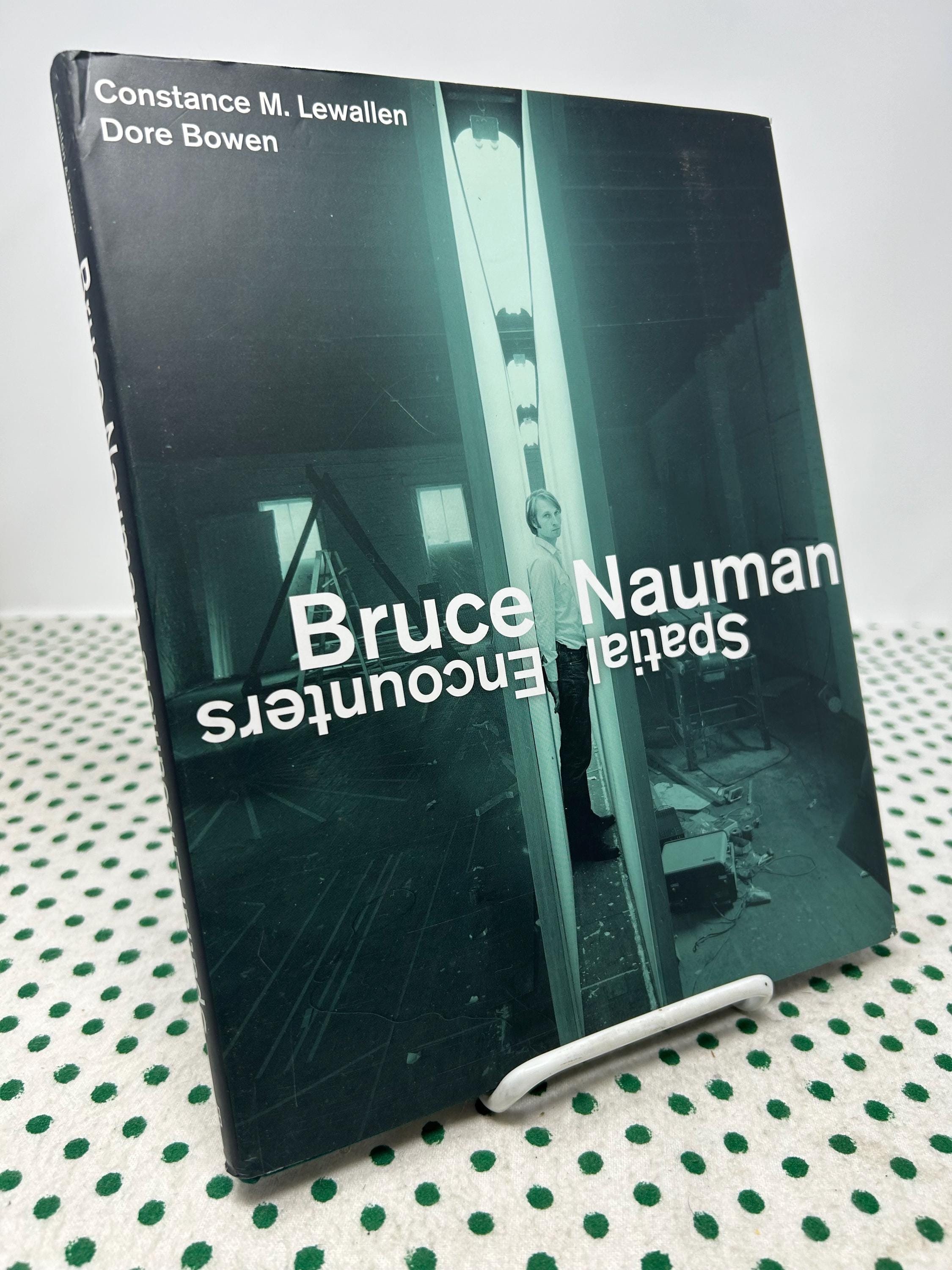 Bruce Nauman Spatial Encounters by Constance M. Lewallen and Dore Bowen hardcover art book