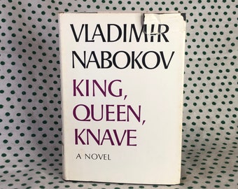 Vladimir Nabokov King, Queen, Knave hardcover book of the month club selection