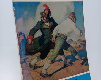Kidnapped by Robert Louis Stevenson illustrated by N.C. Wyeth vintage softcover book
