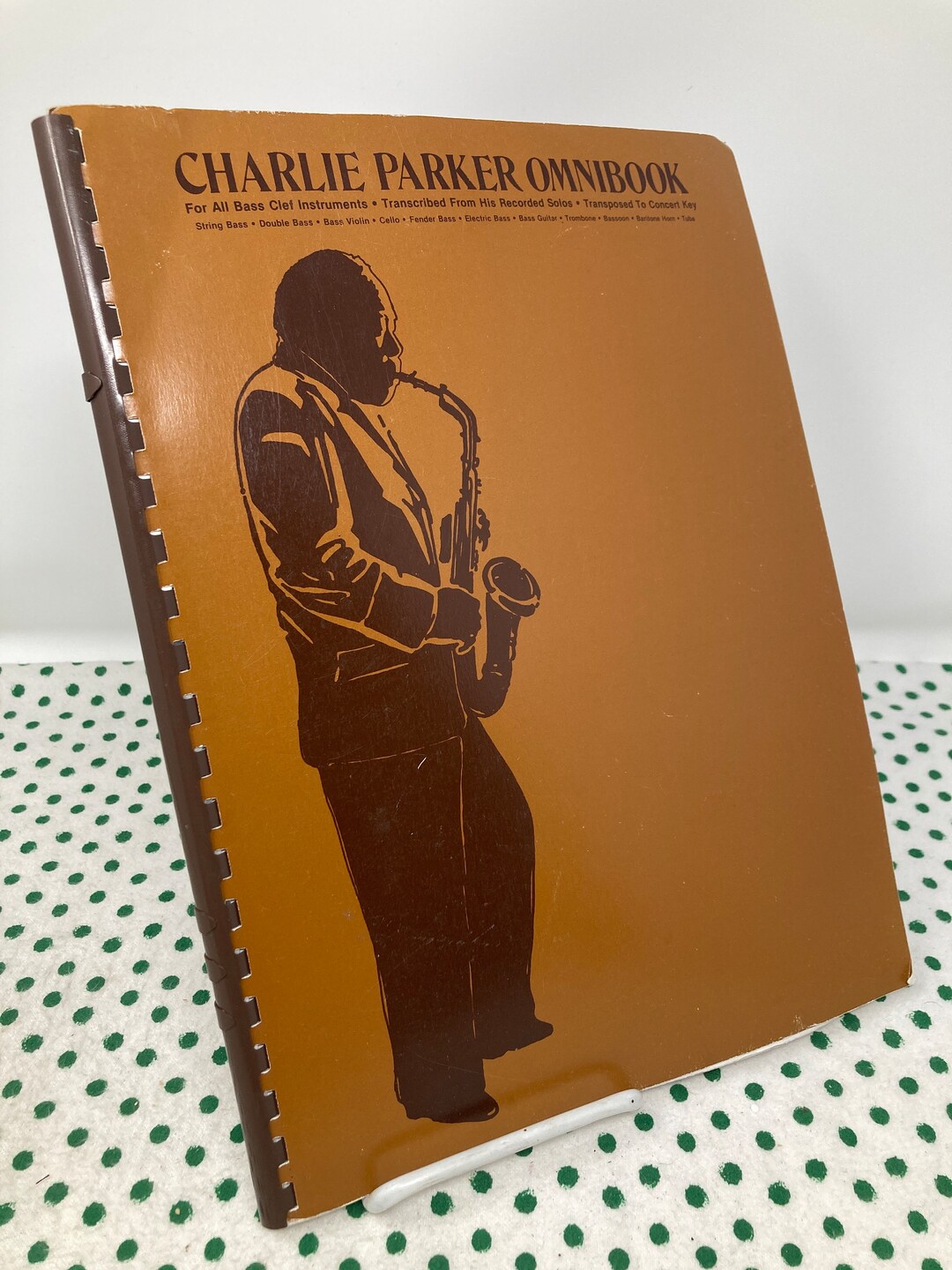 CHARLIE PARKER OMNIBOOK in E CHARLIE PARKER OMNIBOOK - Bass Clef (C) Instruments