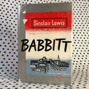 Babbitt by Sinclair Lewis -Hardcover