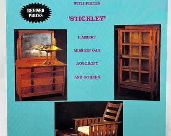Furniture of the Arts & Crafts Period vintage softcover book