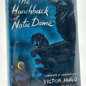 De klokkenluider van de Notre Dame door Victor Hugo vintage hardcover moderne bibliotheek