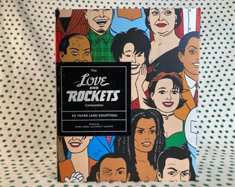 The Love and Rockets Companion: 30 Years (and Counting) Edited by Marc Sobel and Kristy Valenti vintage softcover