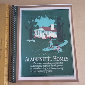 Aladdin Homes (1921) Aladdinette * Smaller Sensible 1+2 slaapkamers + duplexwoningen * Afgewerkte weergaven + plattegronden, binnenafwerking