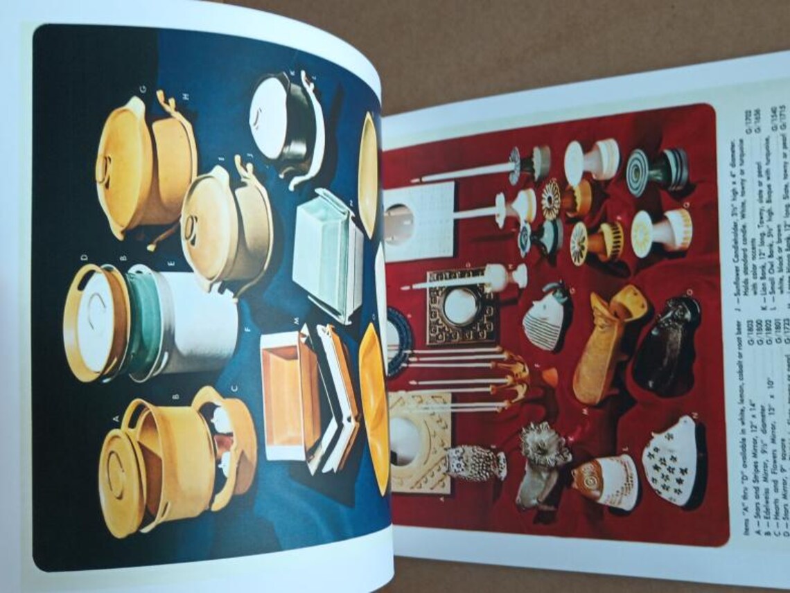 Bennington Potters (1970) CATALOG Handcrafted Dinnerware Artware