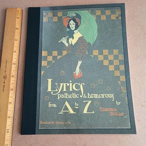 Edmund Dulac (1908) Letras patéticas y humorísticas de la A a la Z * Alfabeto ABC A B C * Rimas caprichosas de Limericks * Libro infantil moderno.