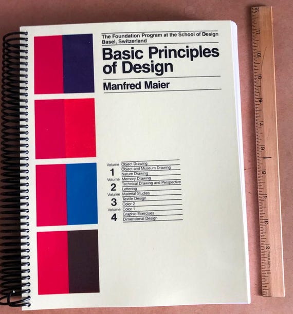 アート・デザイン・音楽 Basic Principles of Design Manfred Maier Manfred Maier (1981) Basic Principles of Design : Foundation