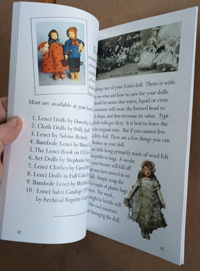 Lenci, A Look at Dolls, 1 Mascot Dolls 2007 Ann Carlsdotter scrapbook