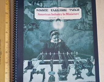 Knapp Electric Toys (1925) American Industry in Miniature * Trade Sample Catalog * Motors, generating power transmission science learning
