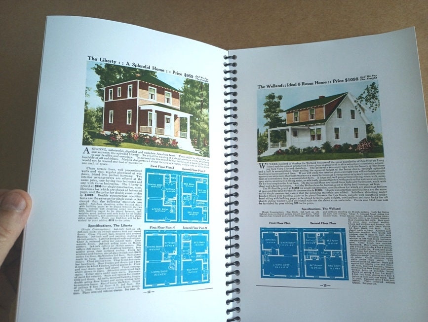 Aladdin Homes (1927) Catalog Houses of Readi cut, Models, Styles