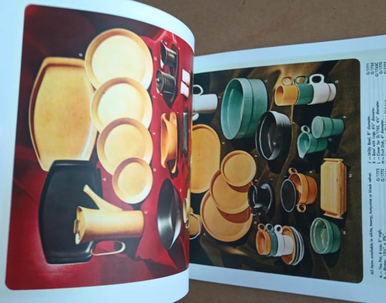 Bennington Potters (1970) CATALOG Handcrafted Dinnerware Artware