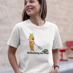 Pun Shirt, Punny Womens Shirt, Punny Mens Shirt, Vegetable TShirt, Vegetarian Shirt, Funny Food Shirt, Carrot Gifts, Vegetable Gardener Gift