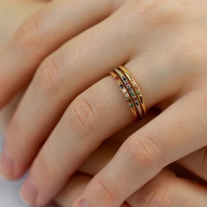 Birthstone rings multiple stones shop