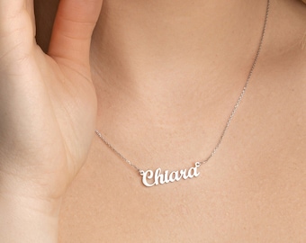 Perfect Gift for Her • Minimalist Name Necklace • Personalized Name Necklace • Dainty Everyday Necklace • Expecting Mom Gift