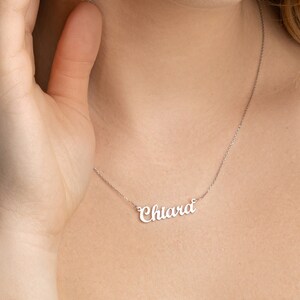 Perfect Gift for Her • Minimalist Name Necklace • Personalized Name Necklace • Dainty Everyday Necklace • Expecting Mom Gift