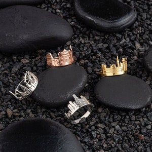 Etsy city rings best sale
