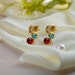 see more listings in the EARRINGS: Text & Stones section