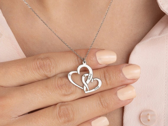 Personalised Heart Necklace - To My Girlfriend - You Complete Me By Yo -  Love My Soulmate