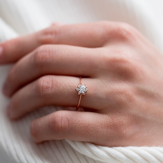 Dainty diamond ring deals