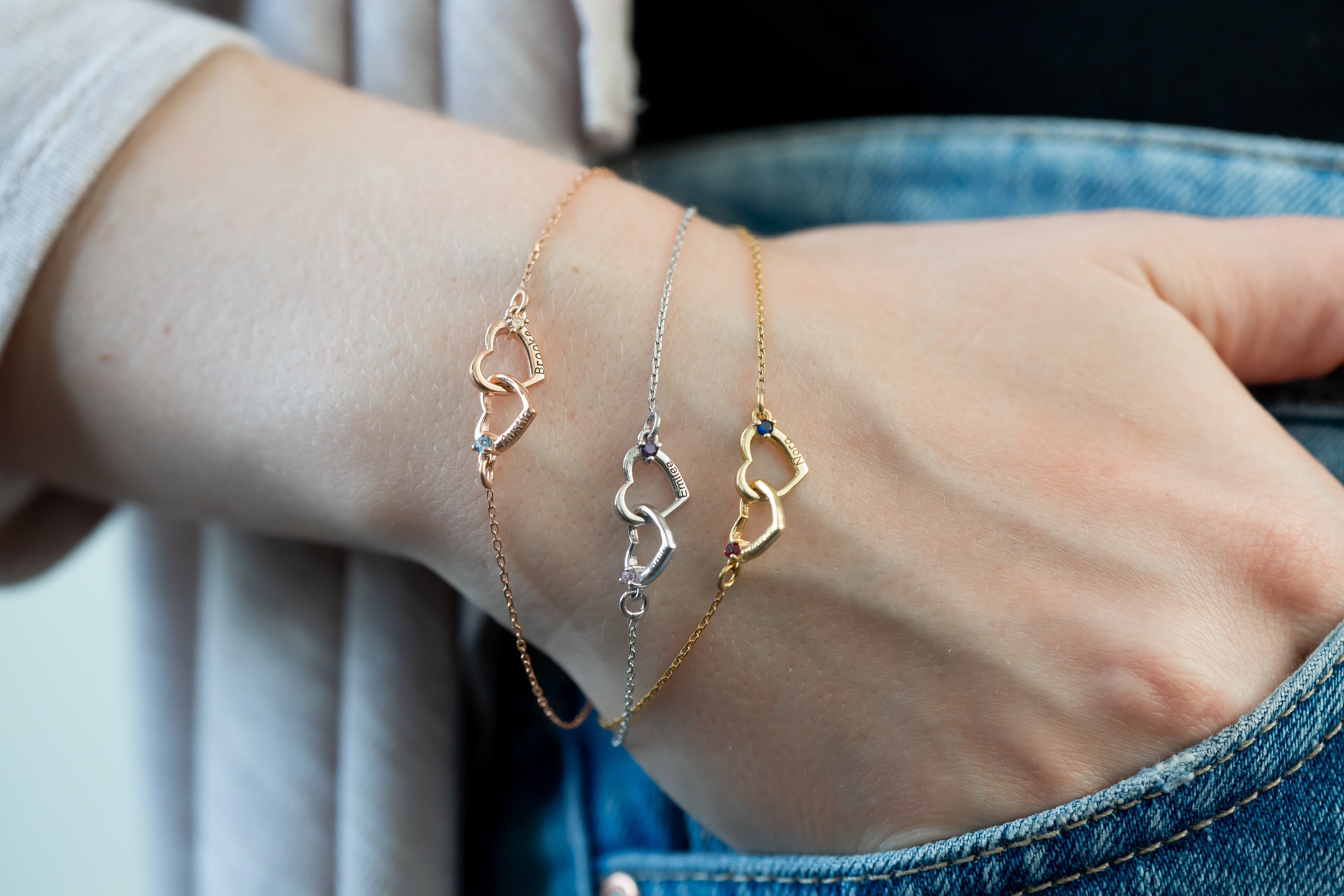 ★送料・関税込★AMI★HEART LOGO BRACELET★ Heart Shaped I AM BRACELET