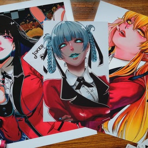 Grußkarte for Sale mit Midari, Anime Kakegurui von The fandom