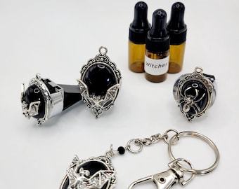 Spooky Freshie Gift Box |  Gothic | Bat | Spider | Car Vent Clip | CAR AIR FRESHENER | Halloween Car Charm | Diffuser | Witchy Car Decor