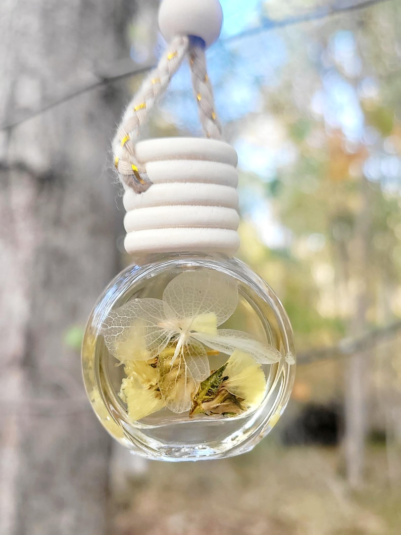 Botanical Dried Flower Car Diffuser: Hanging Air Freshener - Etsy